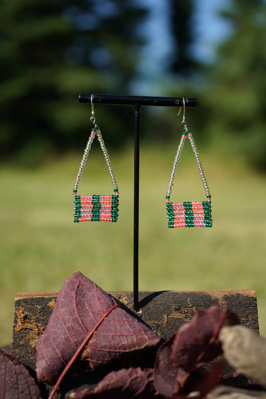 Graceful (Ipiris) Triangle Hot Pink/Green/White