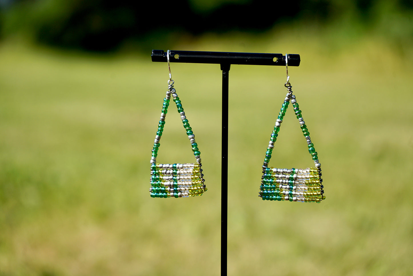 Graceful (Ipiris) Triangle Sea Green/Lime/White/Silver