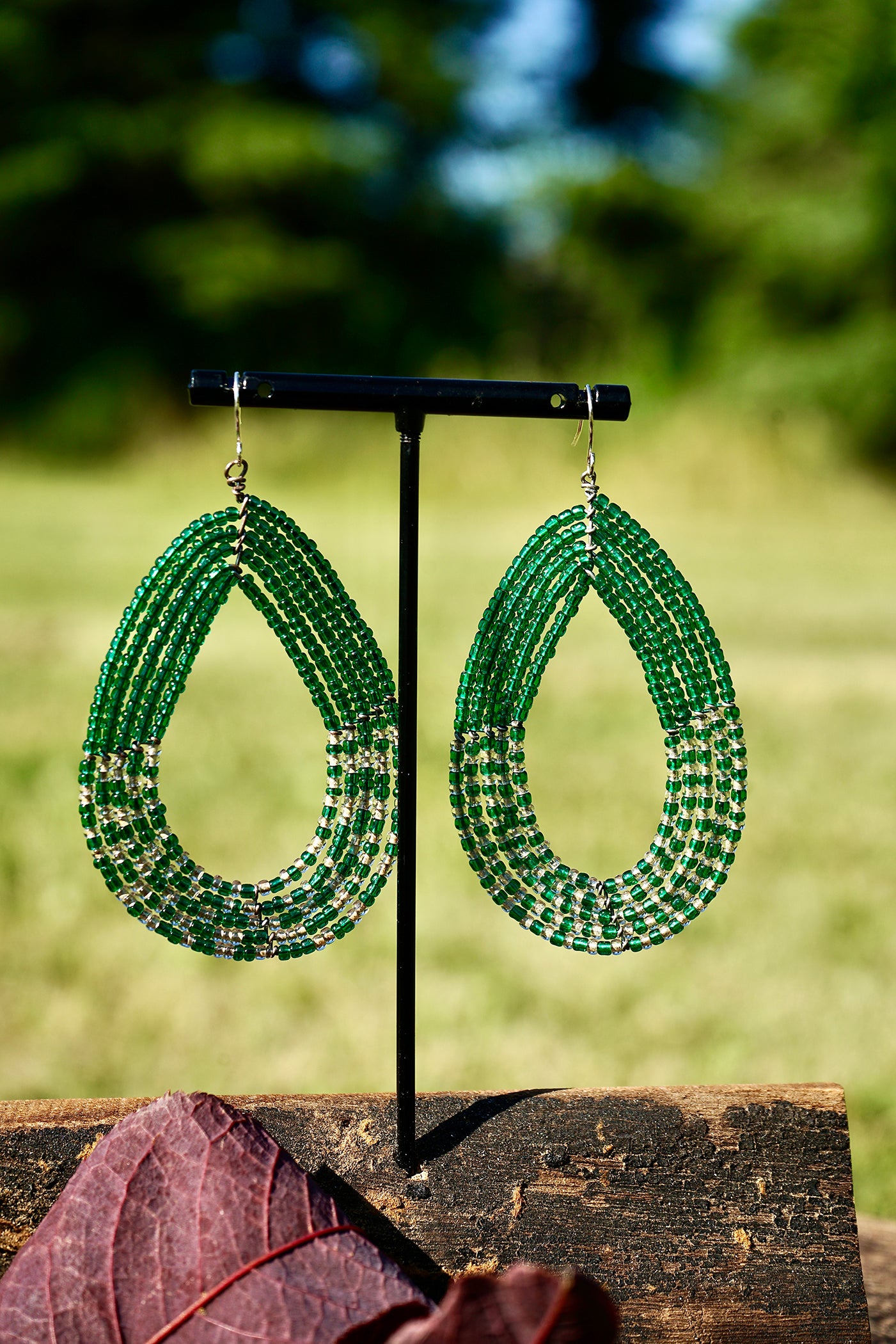 Joyful (Enipai) Oval Green/White