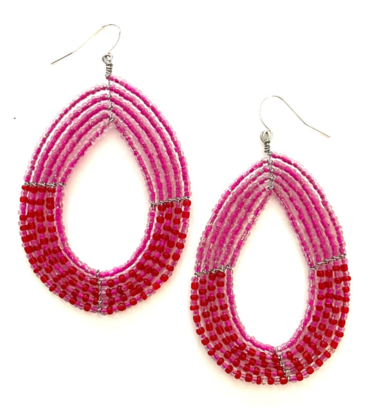 Joyful (Enjipai)   Oval   Pink/Red